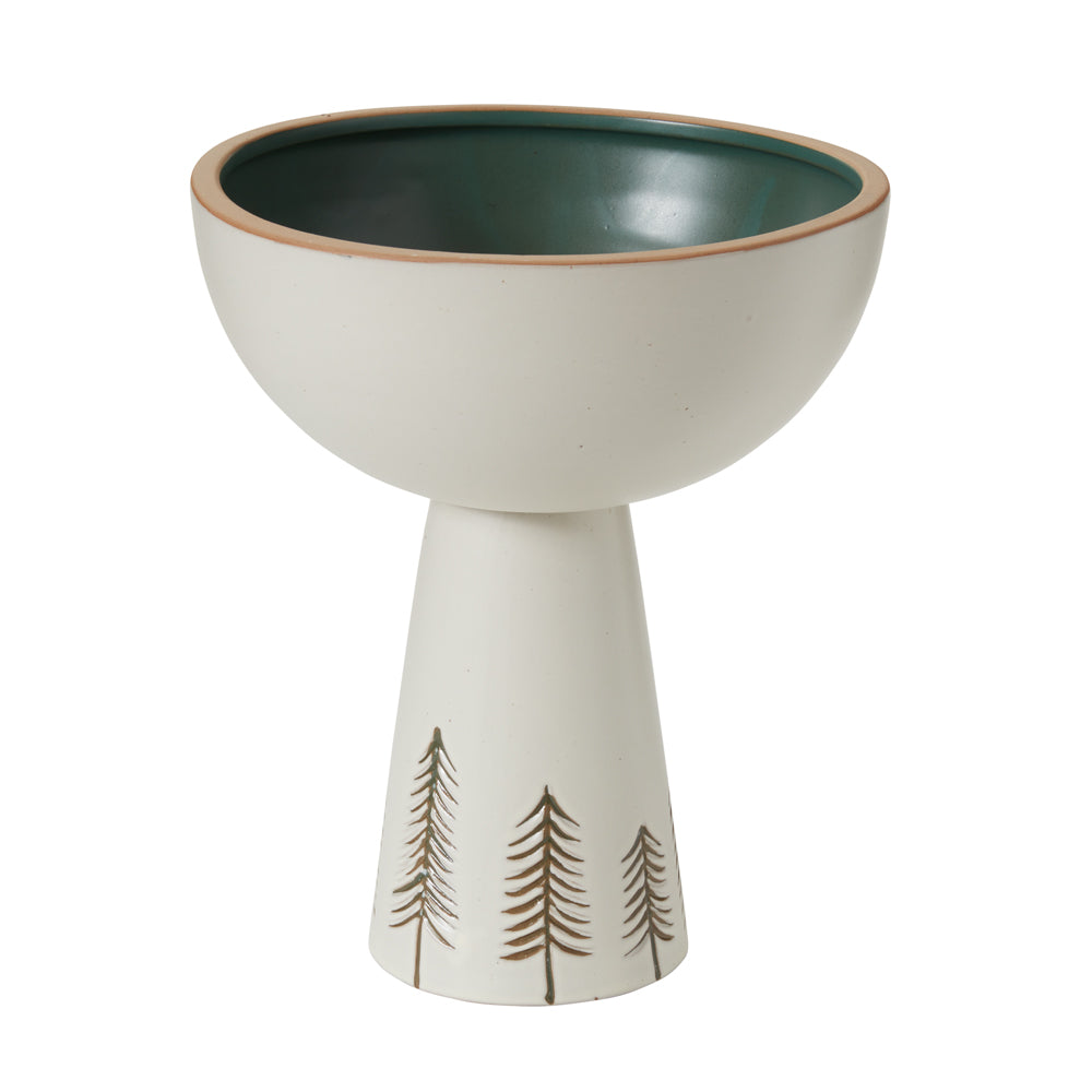Woods Footed Bowl 10"x 11.75"