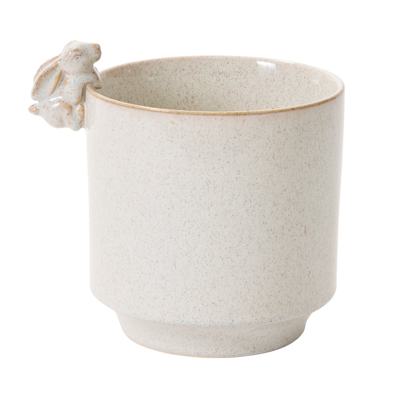Sneaky Bunny Pot 8"x 6.5"x 8"