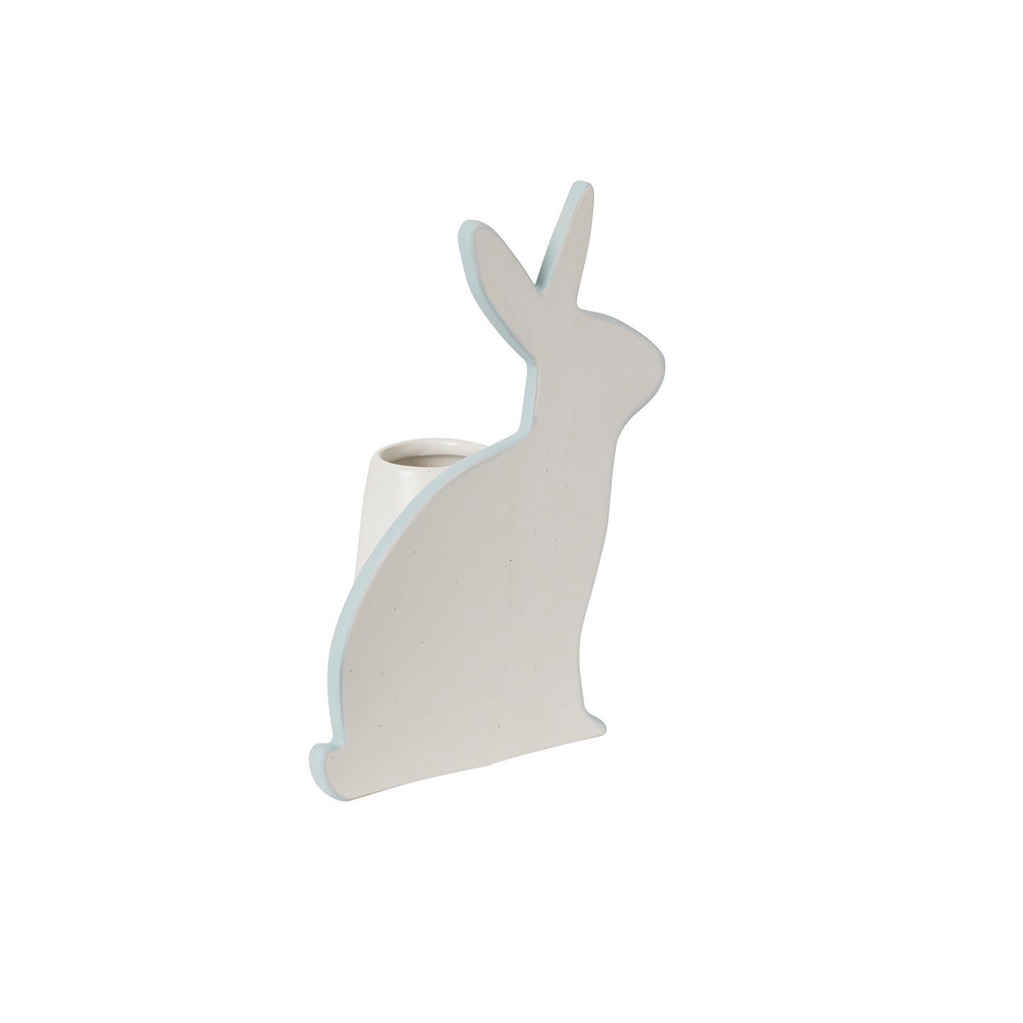 Simple Bunny Vase 6.25"x 2.25"x 7.75"