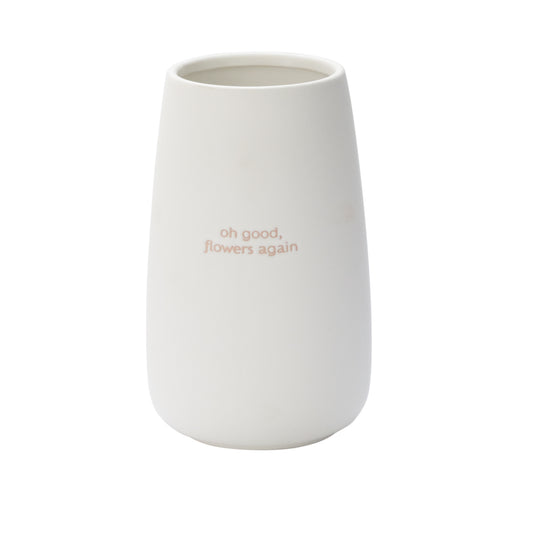 Dear Mom Vase 4.75"x 8"