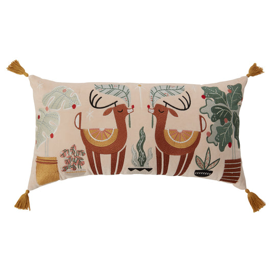 Planta's Helpers Pillow 24"x 12"