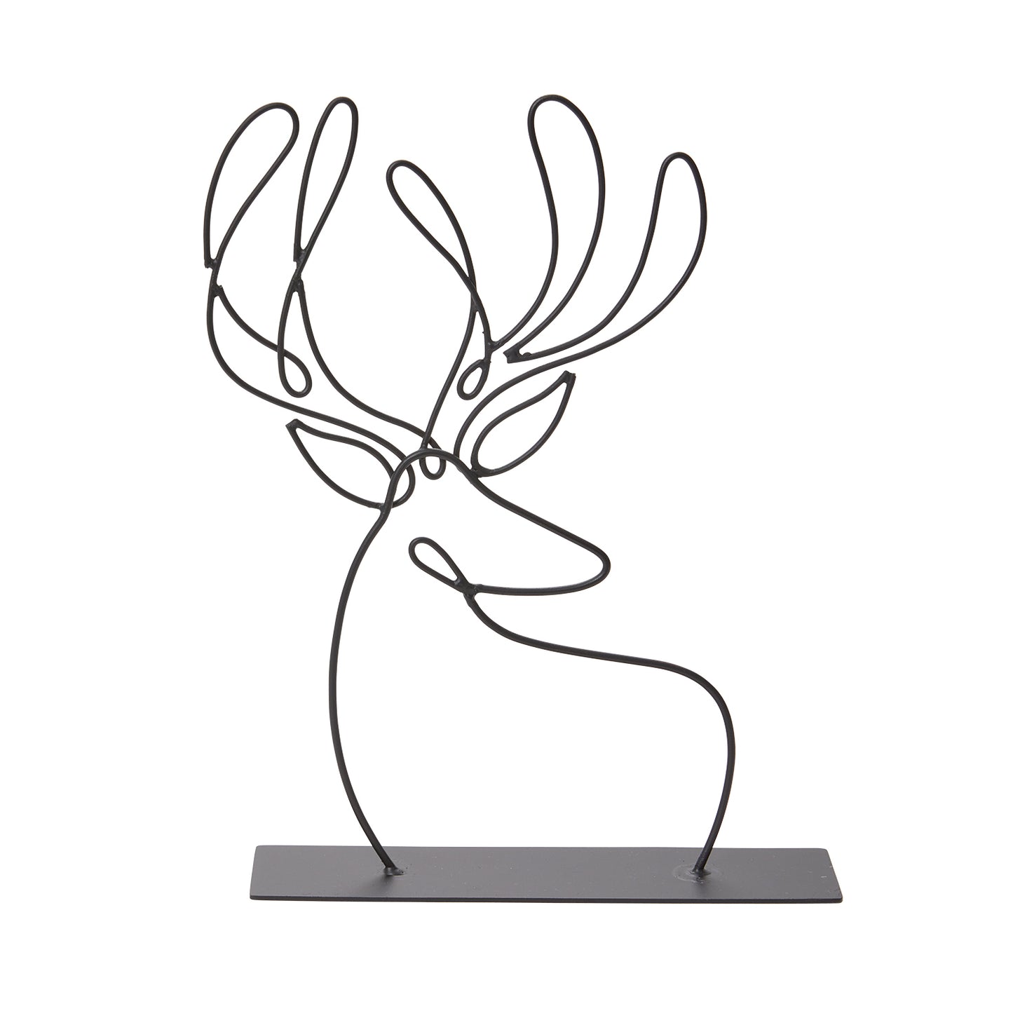 Roe Sculpture 9.25"x 2"x 11.75"