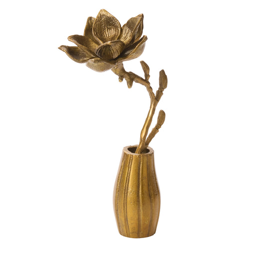 Butterfly Magnolia Sculpture 6.5"x 4.75"x 12"
