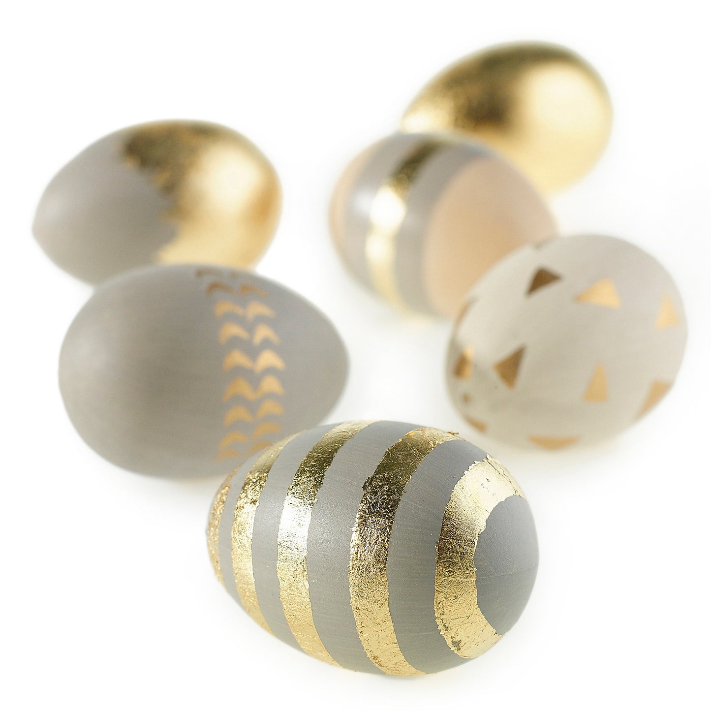 Eggs Set of 6 - 1.75"x 2.5"