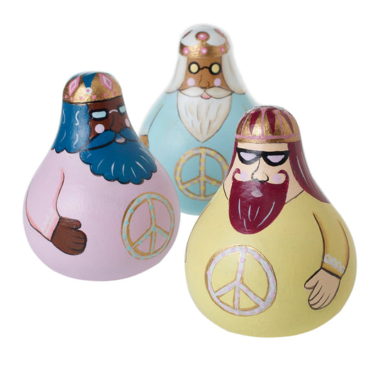 Hippie Kings Set of 3 - 2.5" x 3.5"