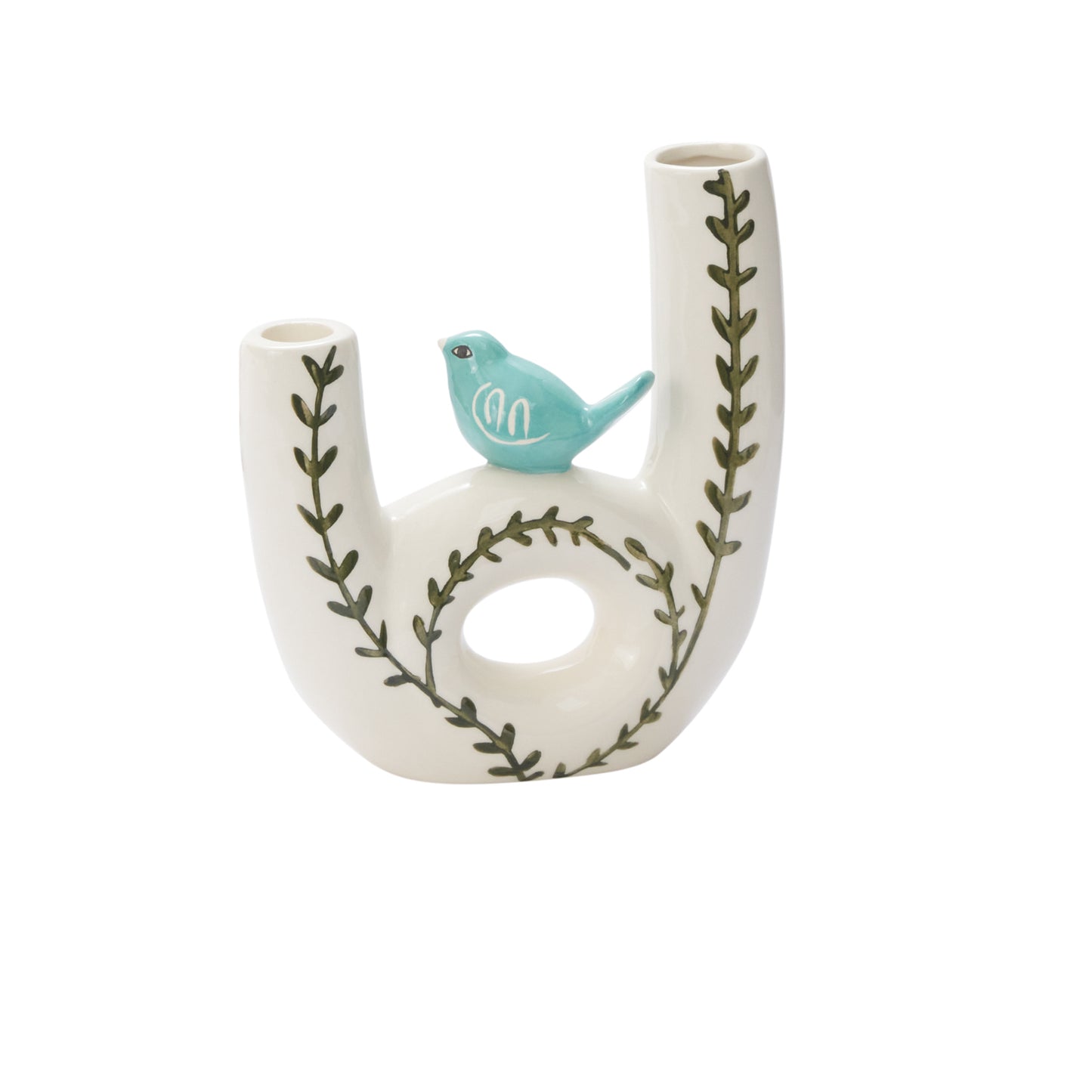 Perched Budvase 7"x 2.25"x 7.75"