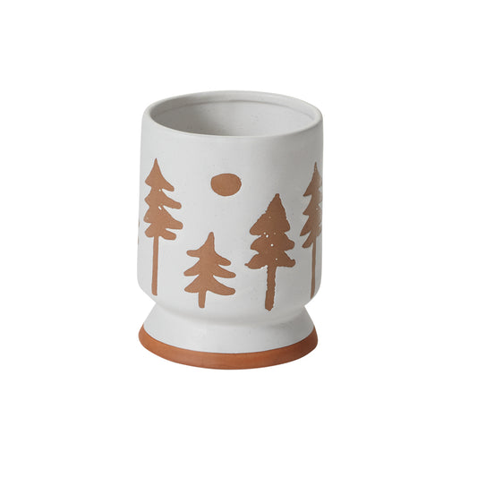 Quiet Forest Vase 4.5"x 6"