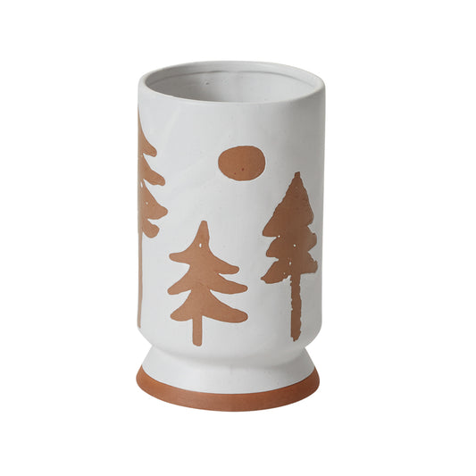 Quiet Forest Vase 4.5"x 8"