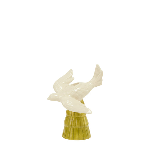 Dove Tree Candleholder 5.5"x 5"x 7.5"