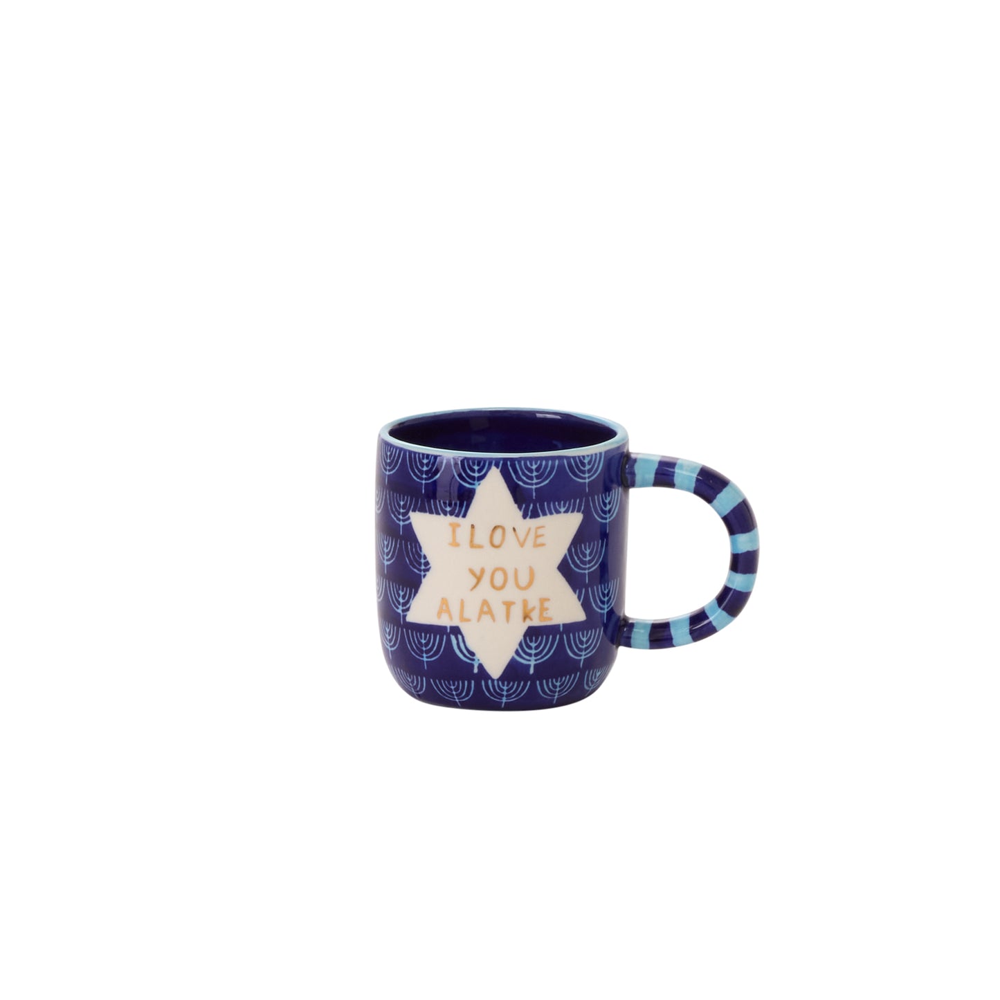 Eight Nights Mug 4.75"x 3"x 3.25"