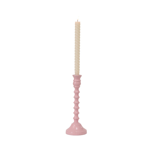 Candy Coated Candleholder 3.75"x 10"