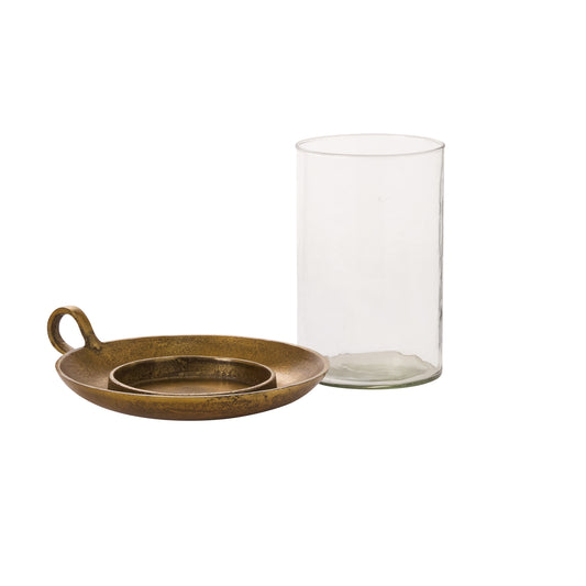Winter Warmth Candleholder 11"x 9.25"x 8.5"