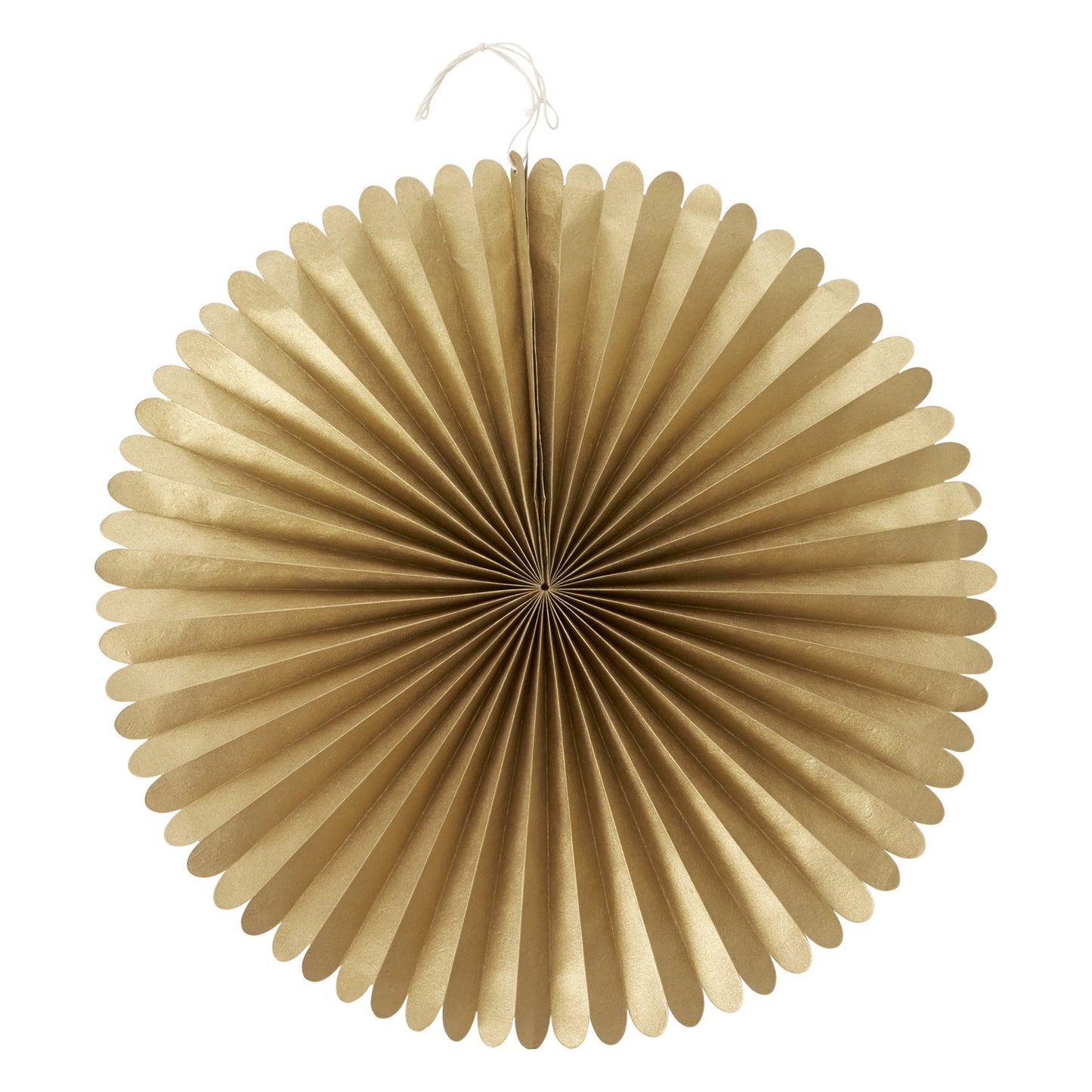 Burnished Paper Fan Solid 20"