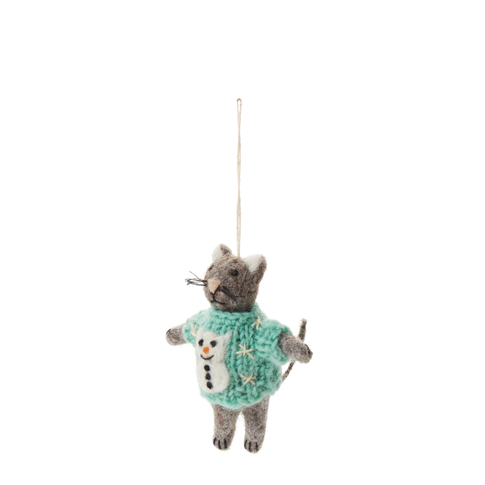 Ugly Sweater Ornament 3.5"x 1.25"x 4"