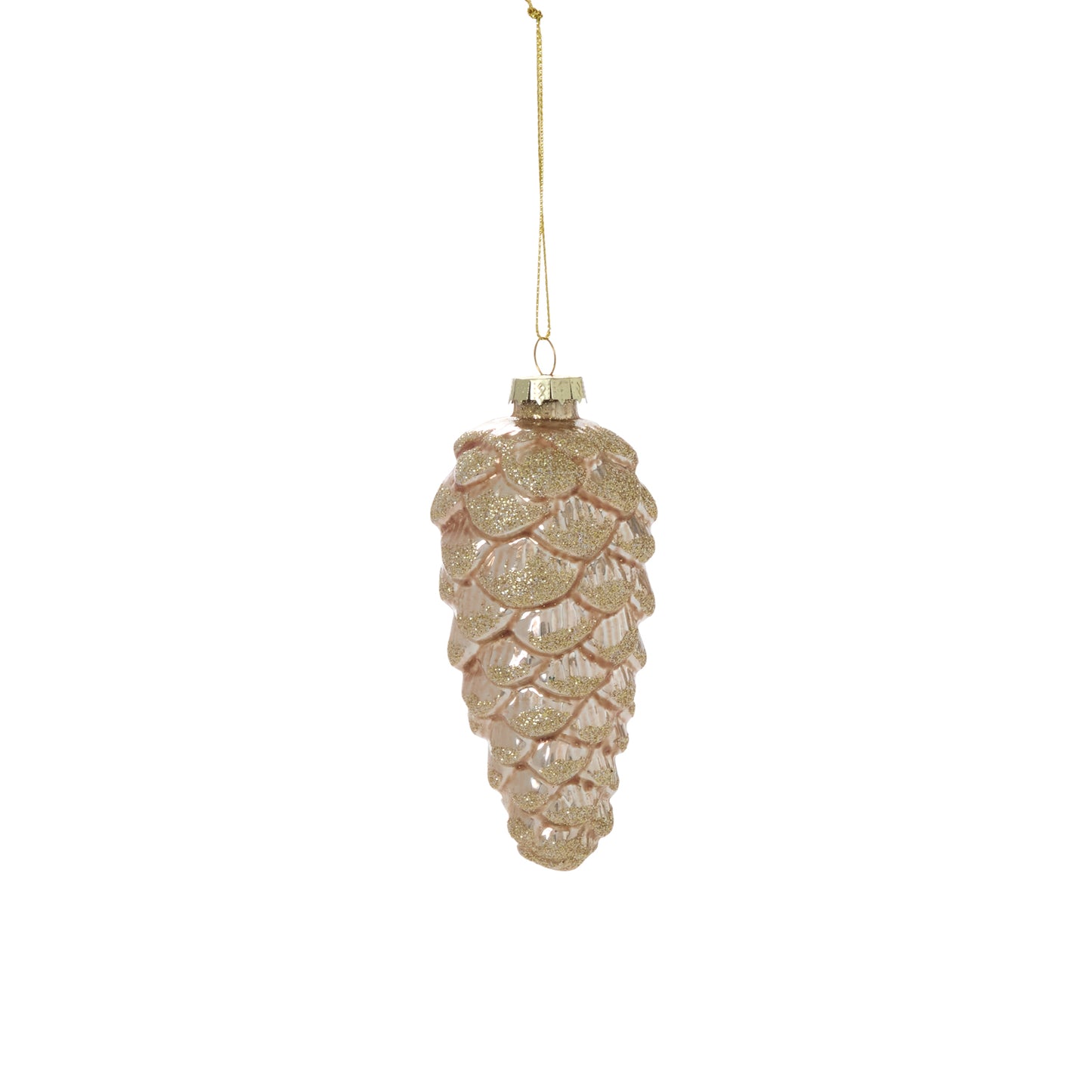 Frosted Pinecone Ornament 2"x 4.5"