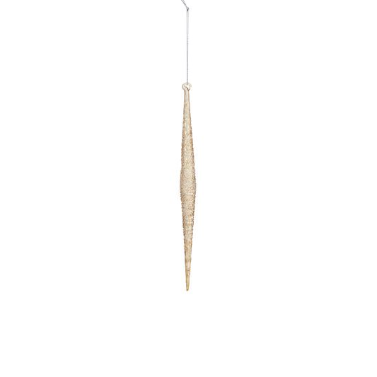 Sparkle Icicle Ornament 0.5"x 7.5"