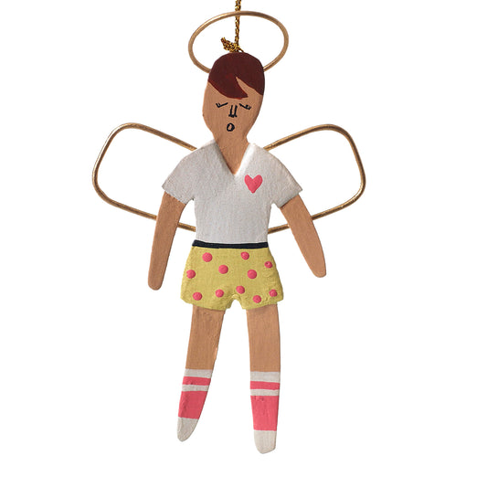 Little Angel Ornament 4"