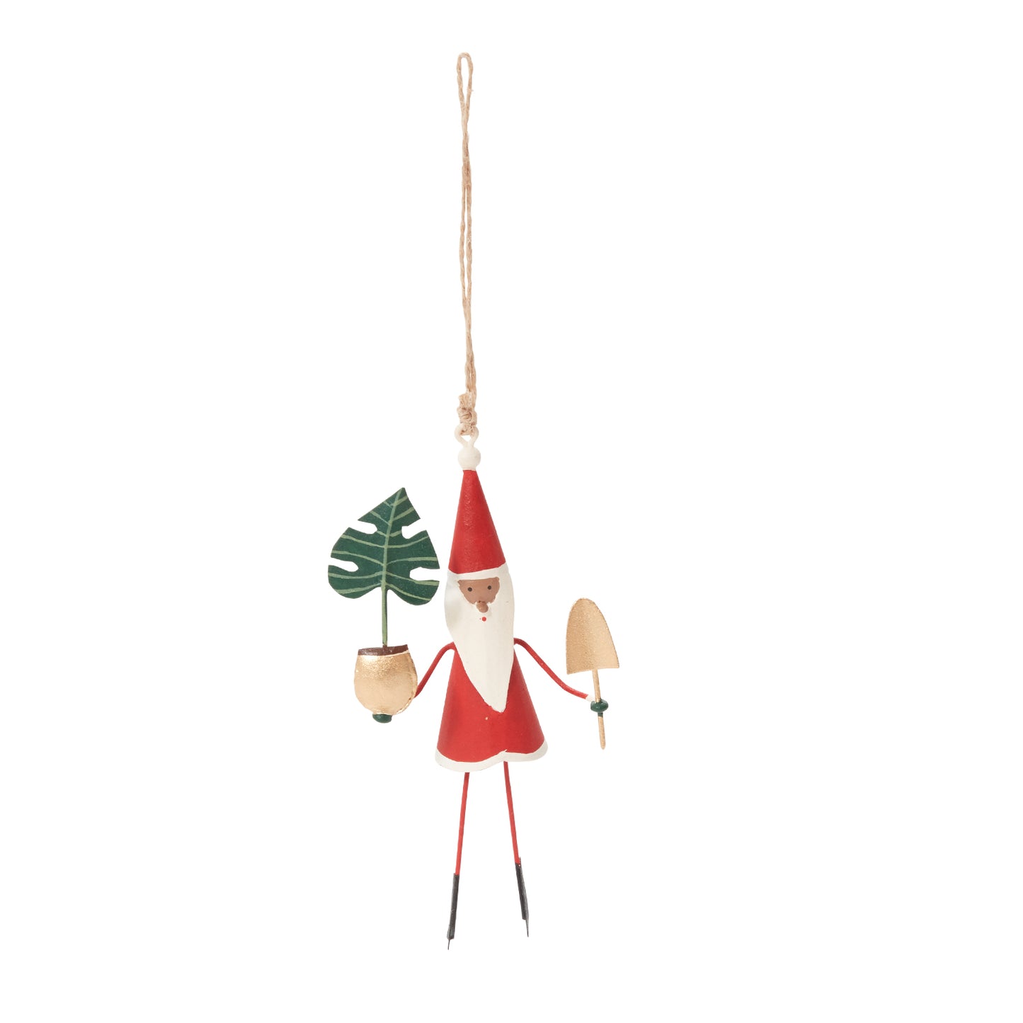 Plantie Santa Ornament 2"x 5.5"