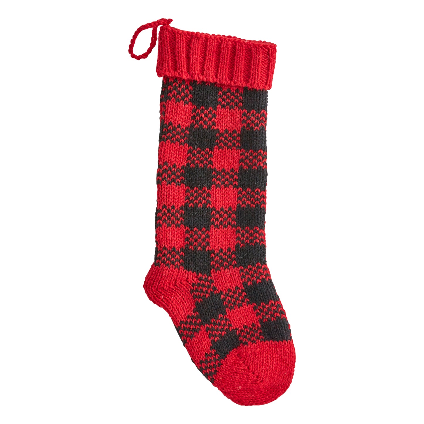 Buffalo Checker Stocking 6.75"x 1.25"x 22.5"