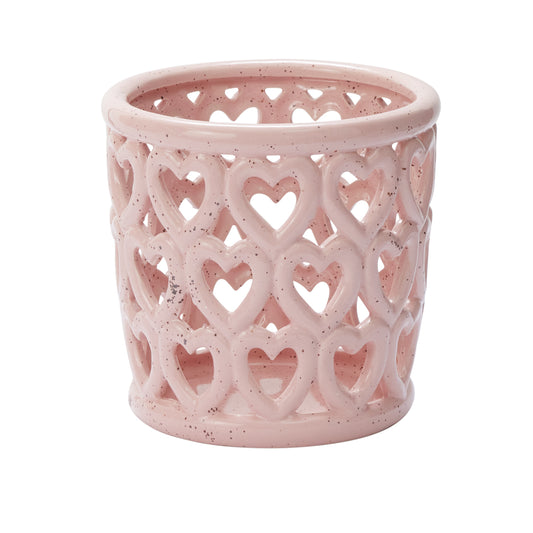 Cherished Hearts Orchid Pot 7"