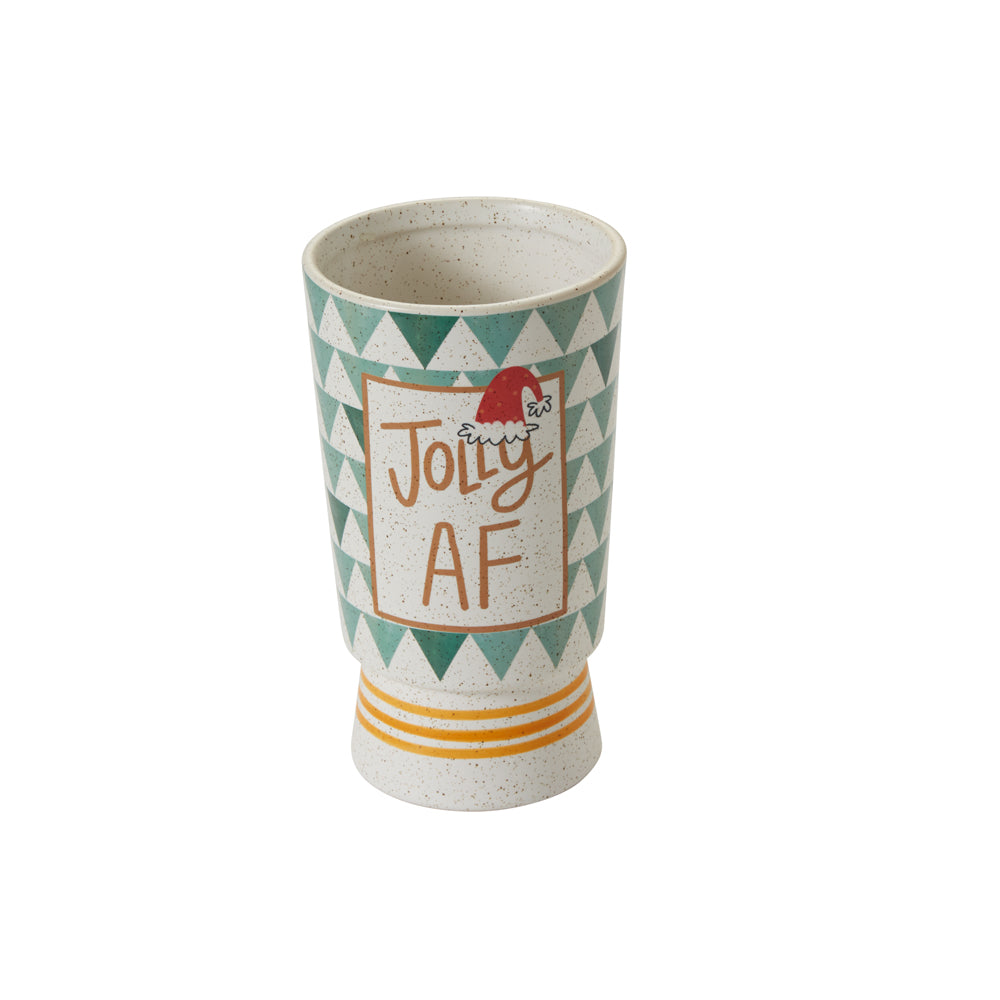 Merry Everything Vase 4"x 7"