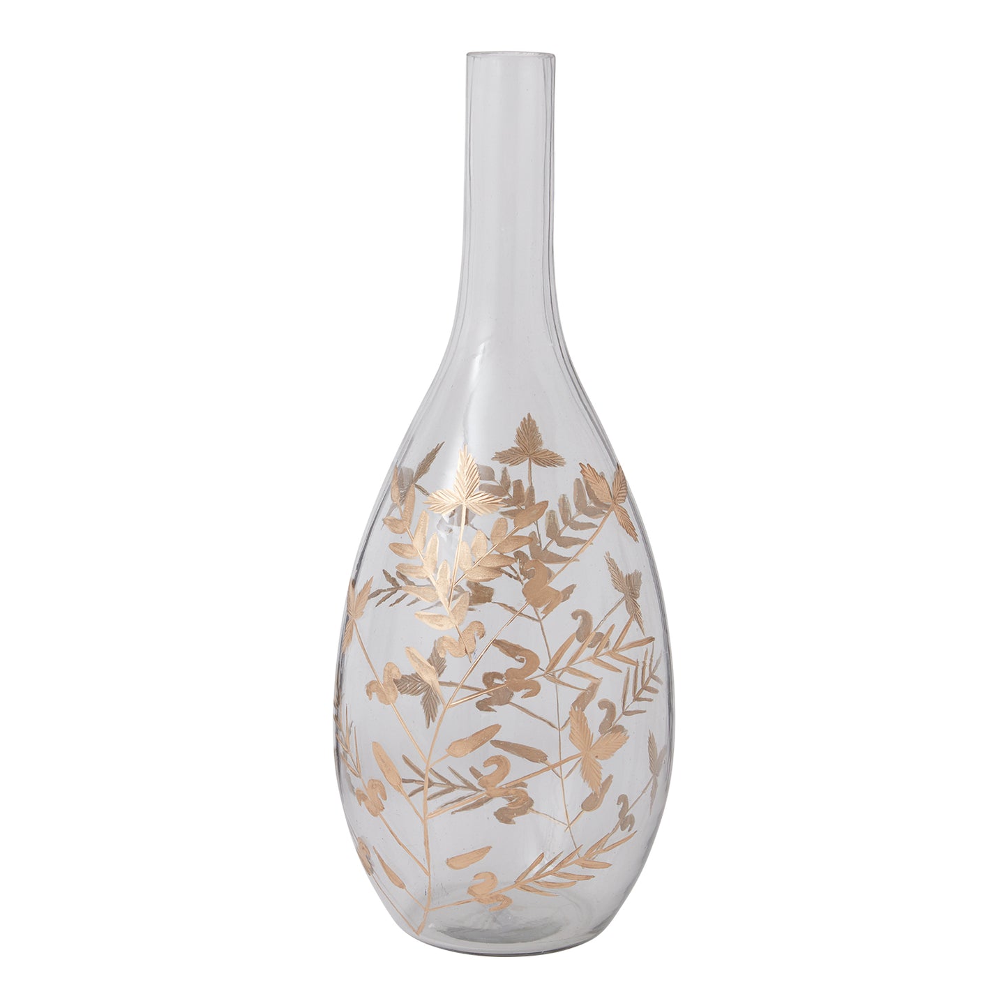 Gild Leaf Vase 7.25"x 18.75"
