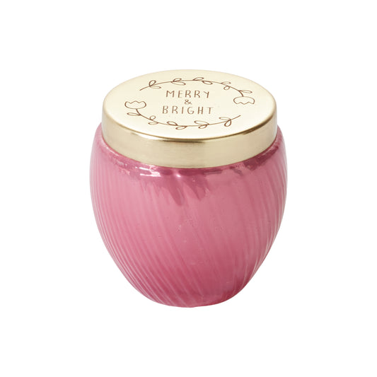 Holiday Cheer Candle 3"x 3.25"