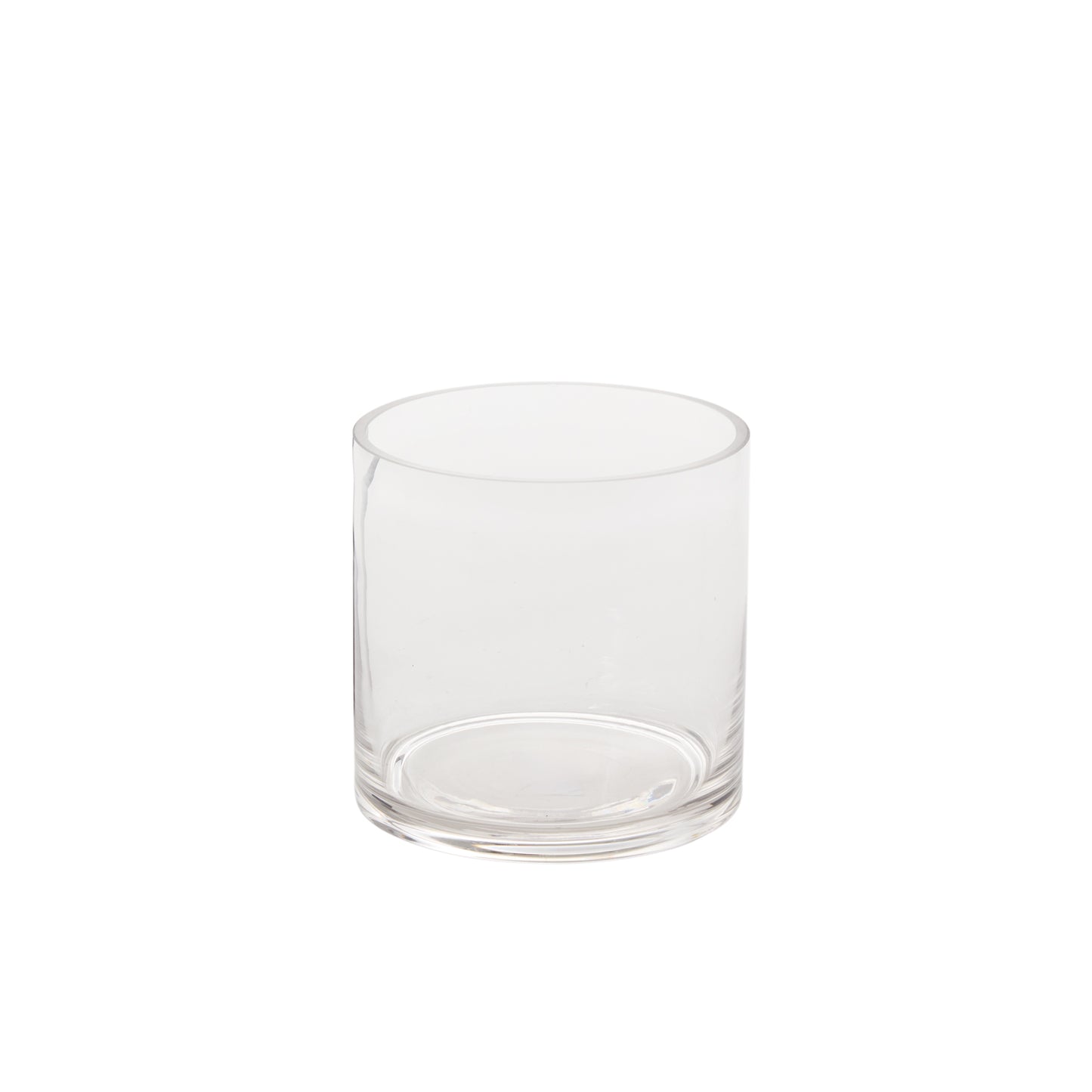 Clear Cylinder Vase 5"x 5"