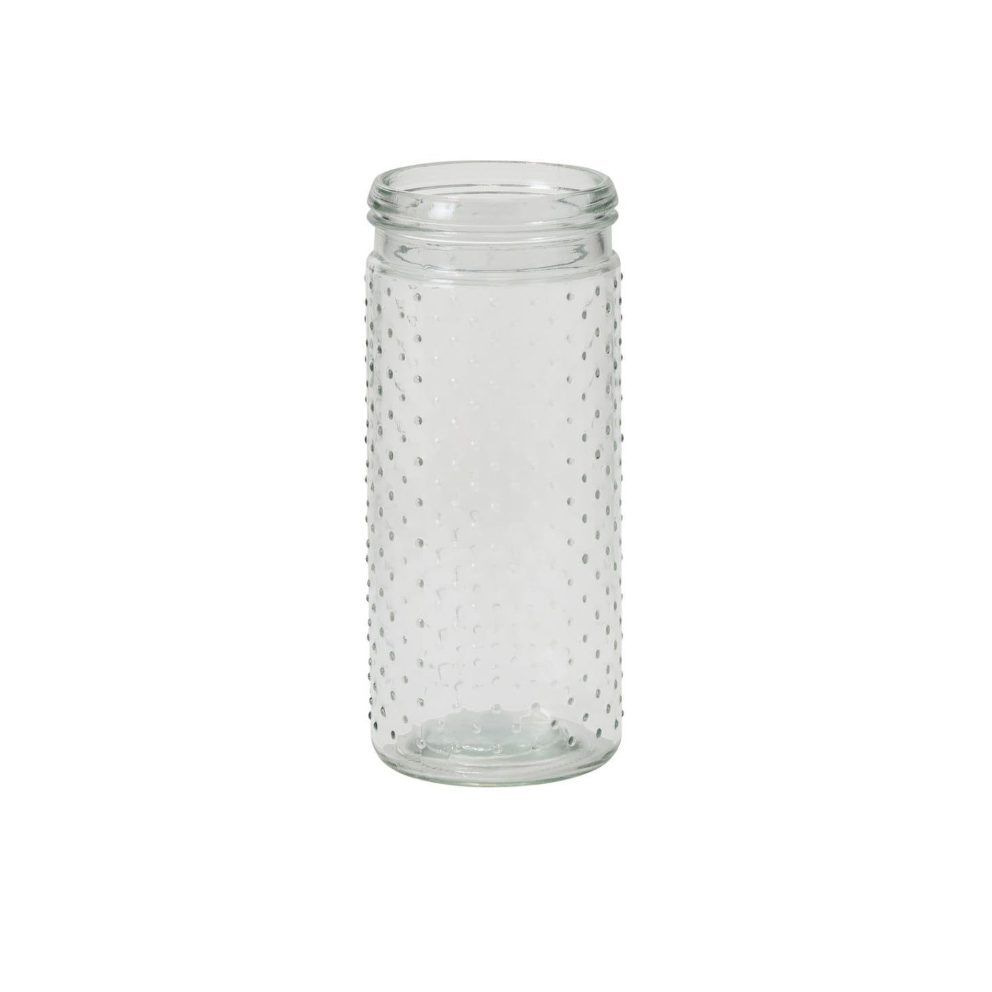 Hobnail Jar 4"x 9.25"