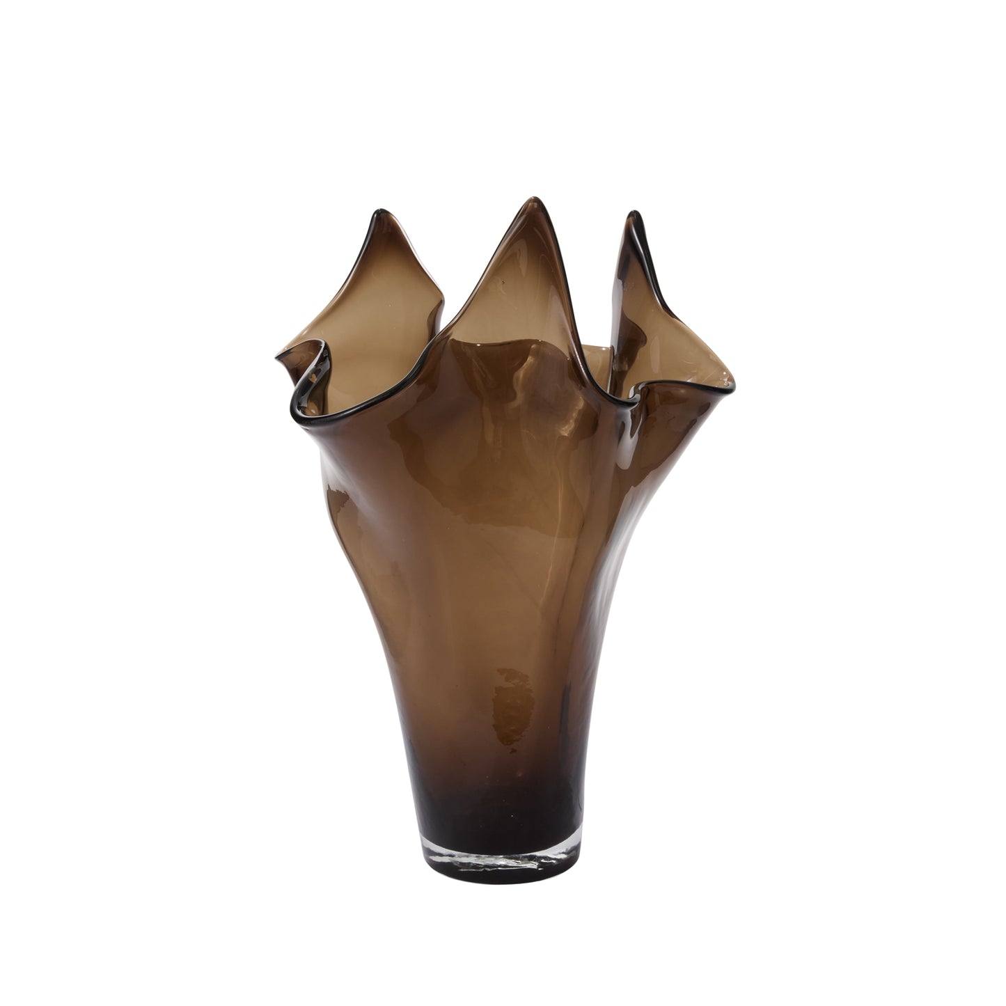 Peaked Glass Vase 12.5"x 18.5"