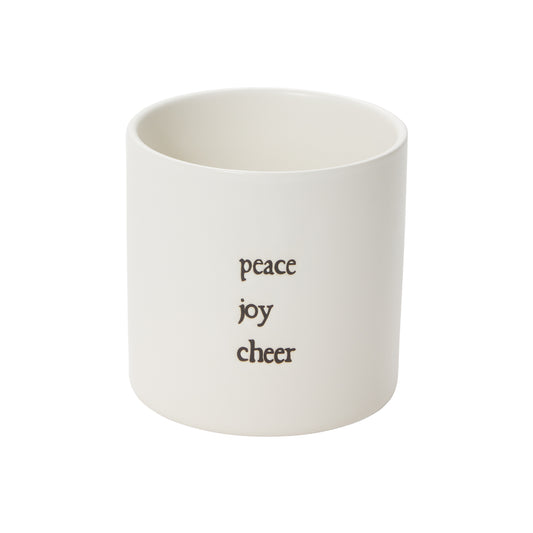 Holiday Expressions Pot 4.25"x 4.25"