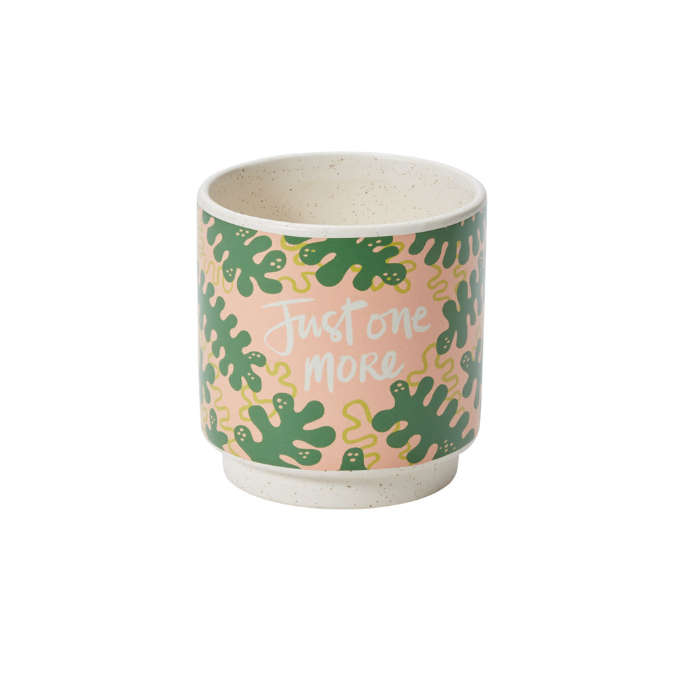 Funky Phrases Pot 5"x 5"