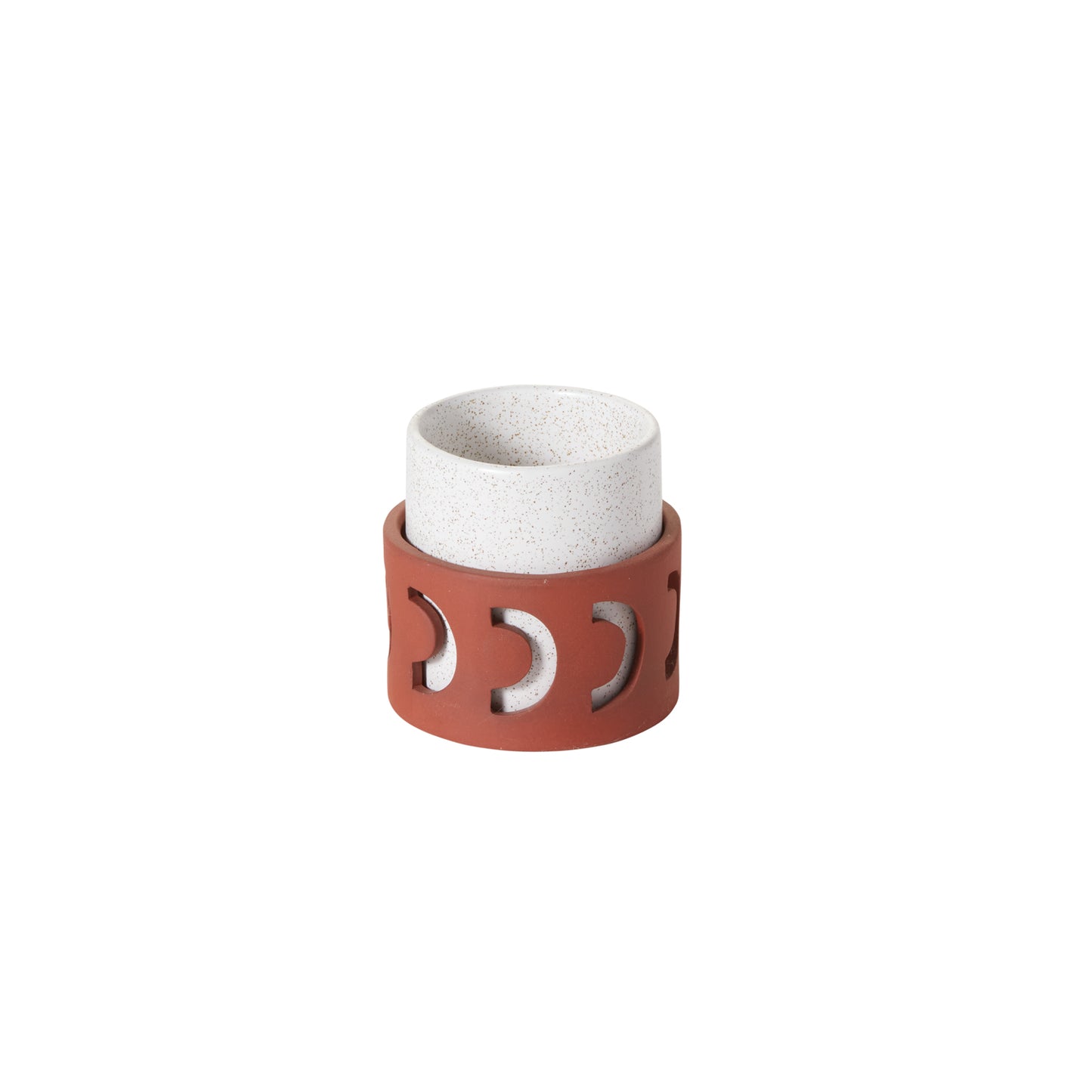 Sumati Pot with Saucer 4"x 4"