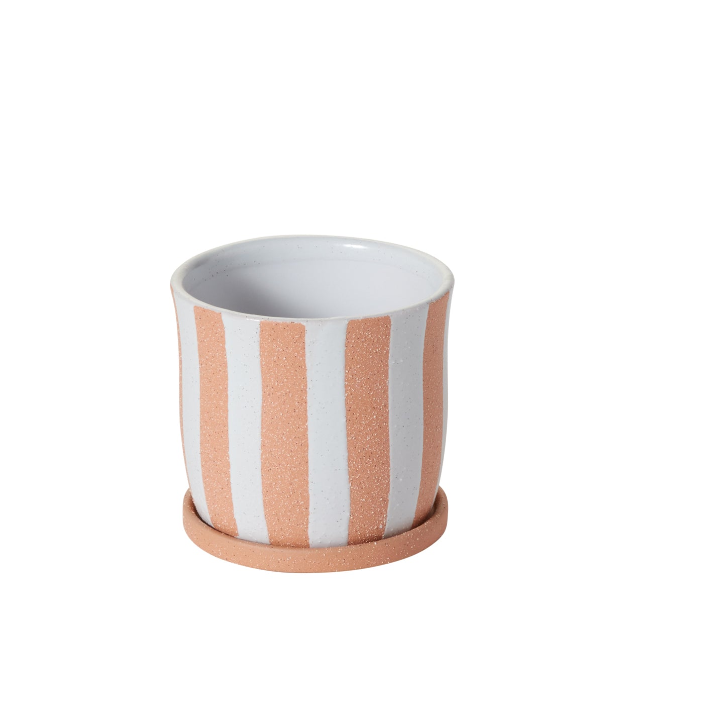 Andreas Pot with Saucer 5.5"x 5"