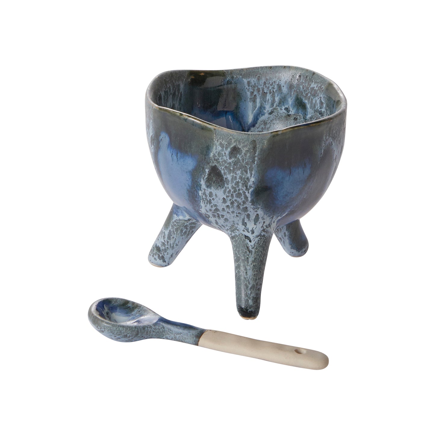 Azul Footed Bowl 3.5"x 3"