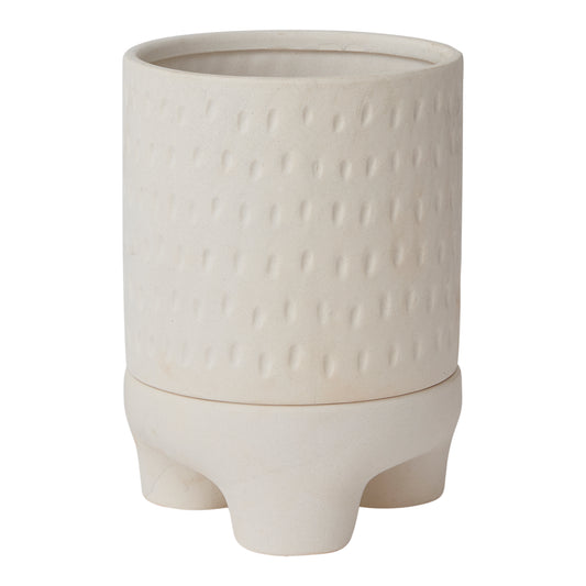 Dache Pot with Saucer 6.75"x 9.5"