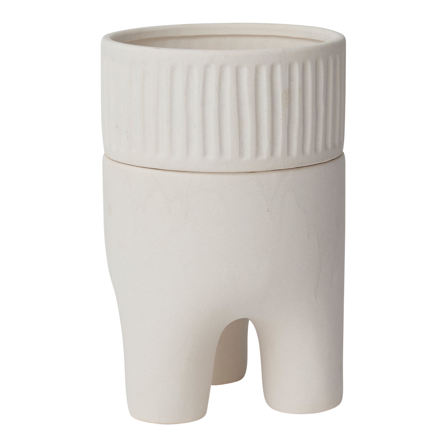 Dache Pot with Saucer 7.25"x 11.25"