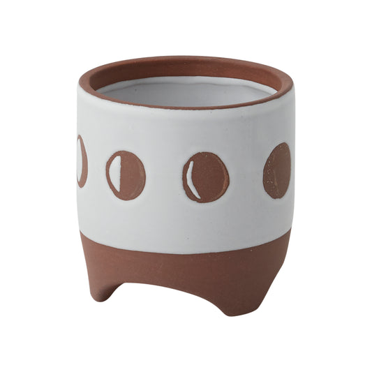 Solar Footed Pot 3.5"x 3.5"