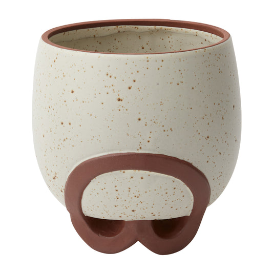 Omni Footed Pot 7.75"x 7.75"