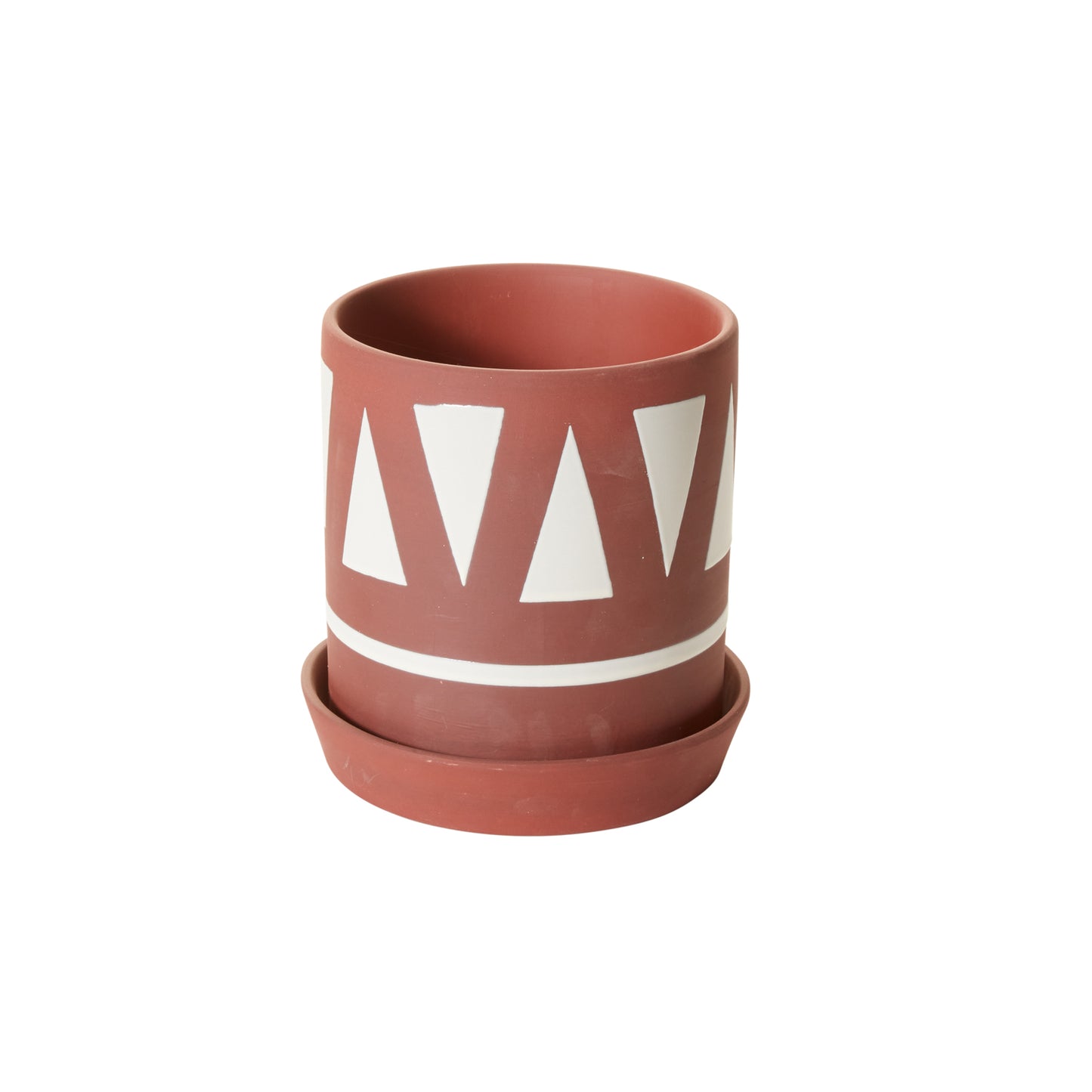 Tajin Pot with Saucer 7.5"x 8"