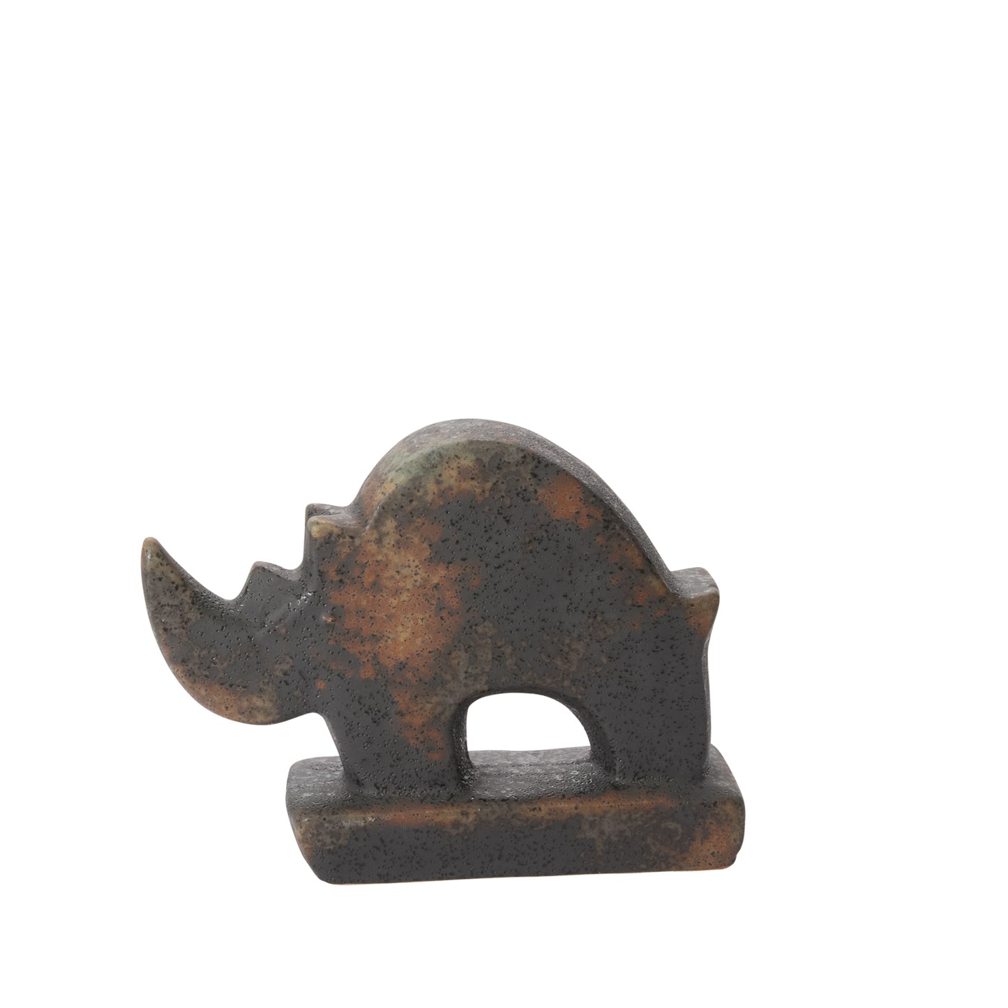 Rhino Sculpture 8.5"x 2.75"x 6.5"