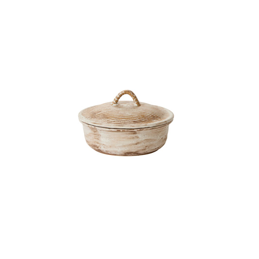 Sycamore Lidded Dish 8"x 5"