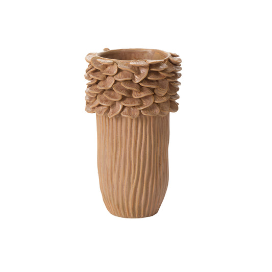 Petal Mushroom Vase 7.5"x 12.5"