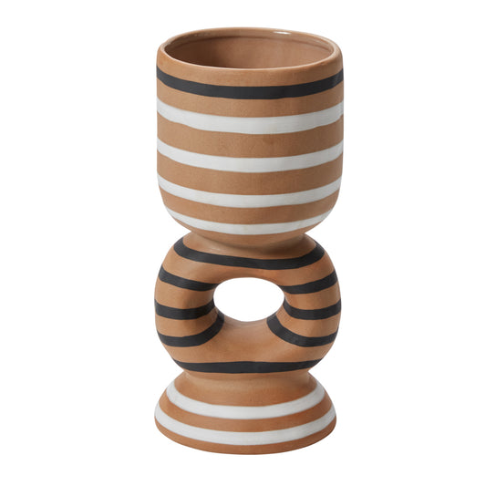 Trujillo Footed Pot 4.75"x 10.25"