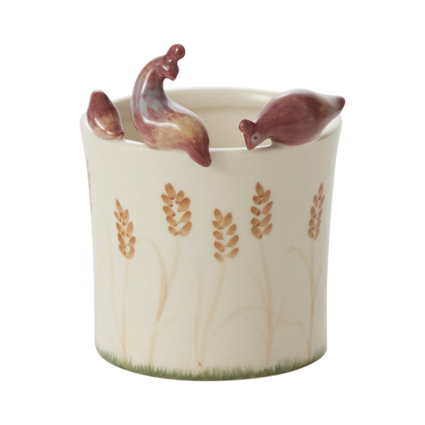 Autumn Critter Pot - Squirrel 3.5"x 4.75"