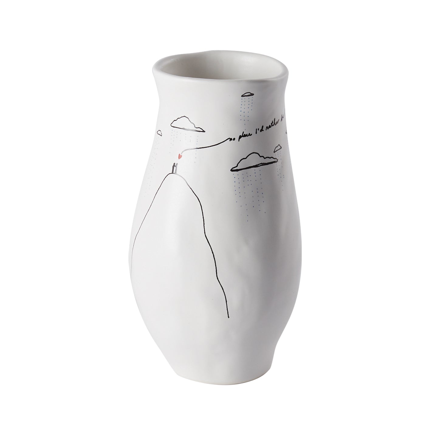 Promises Vase 4.25"x 8"