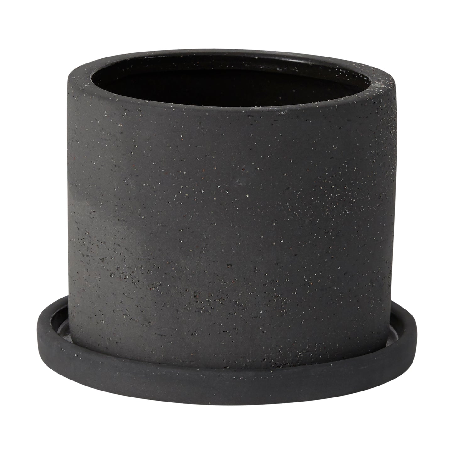 Easton Pot with Saucer 5.5"x 4.25"