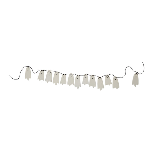 Spooky Ghost Garland 36"