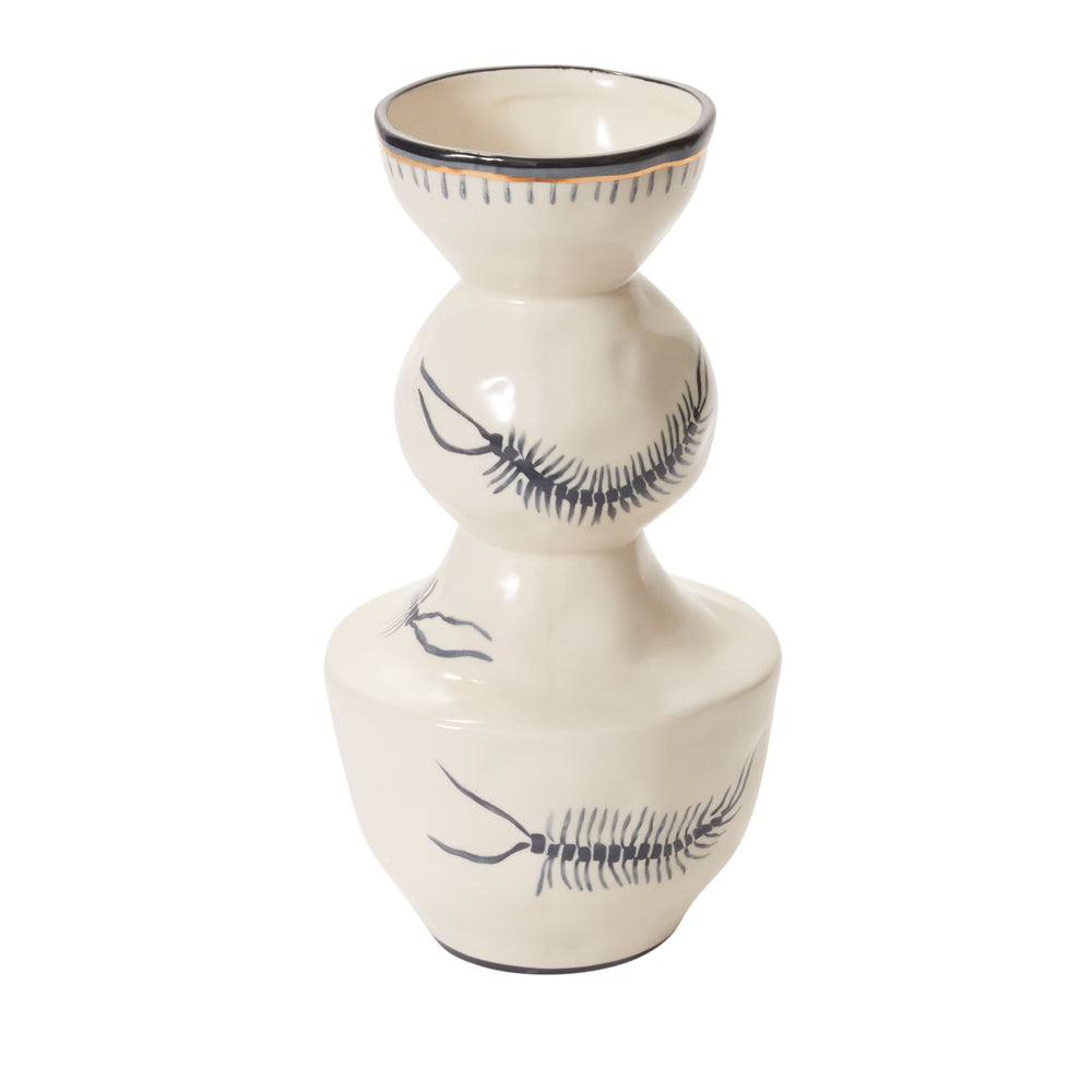 Sinuous Vase 6"x 11.75"