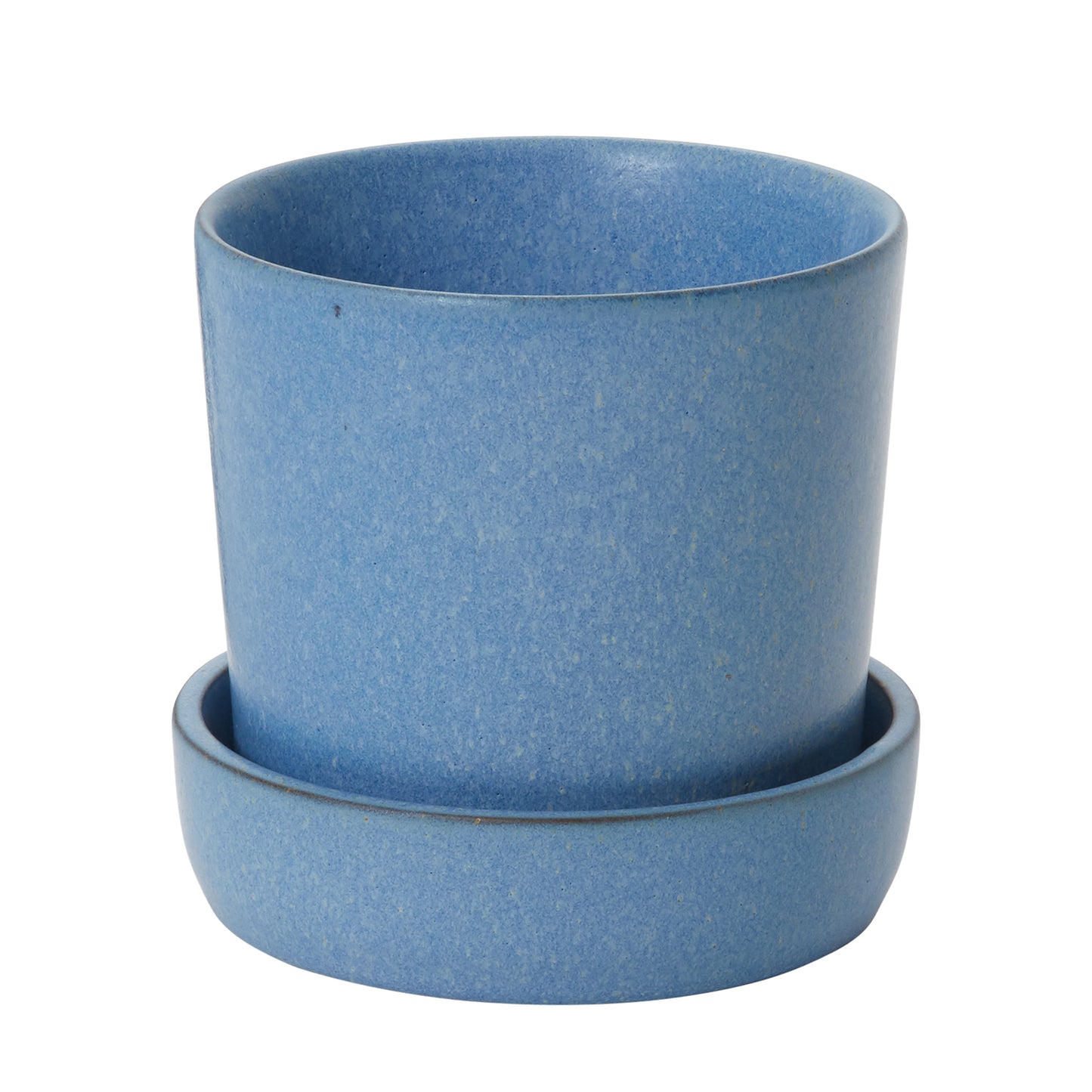 Watson Pot with Saucer 5.25"x 5"